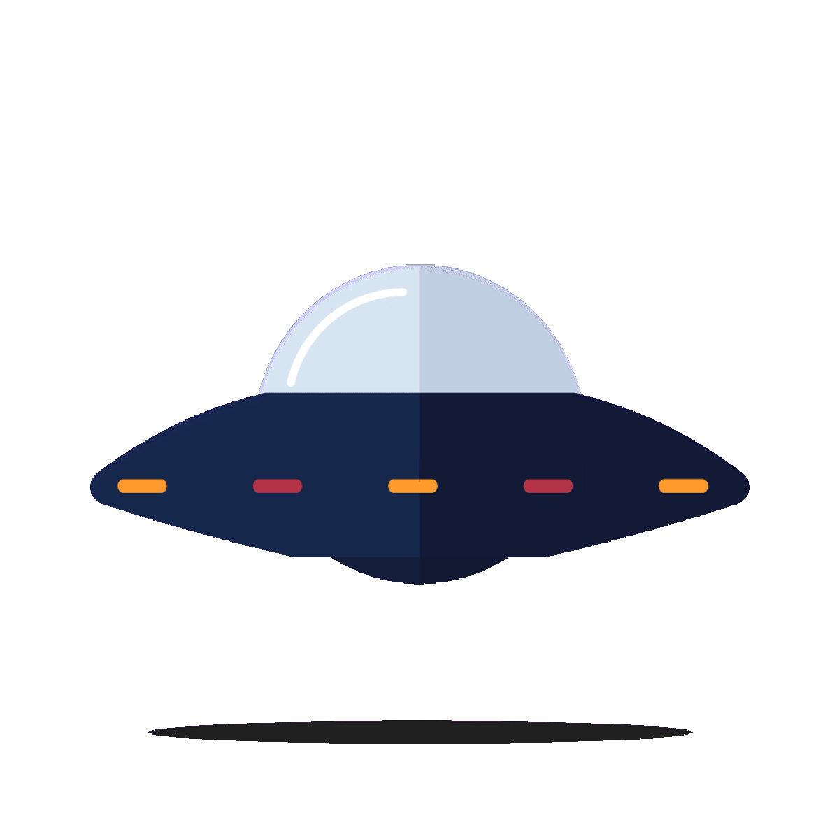 UFO fliegt herum